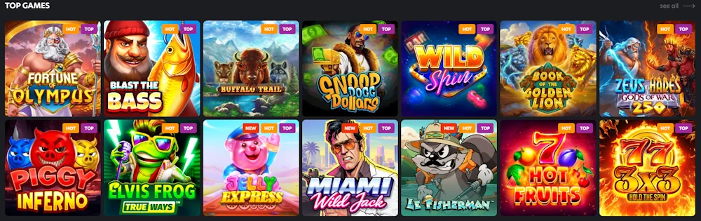 1Red Casino Spiele